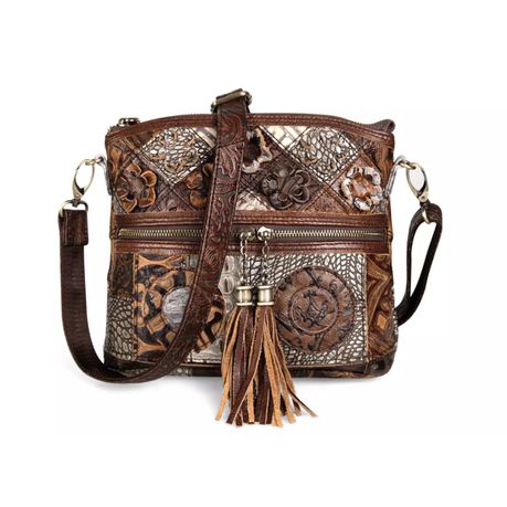 Bohemian Art Genuine Leather Handbag Buy Online in Zimbabwe thedailysale.shop