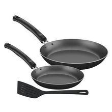 Load image into Gallery viewer, Tramontina 3 Piece Aluminum Frying Pan Set, Internal Non-Stick Coating

