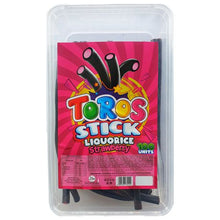Load image into Gallery viewer, Toros - Strawberry Stick Liquorice - (1Kg/100 Pieces)

