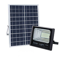 Load image into Gallery viewer, 100W Remote Control Solar Flood Light
