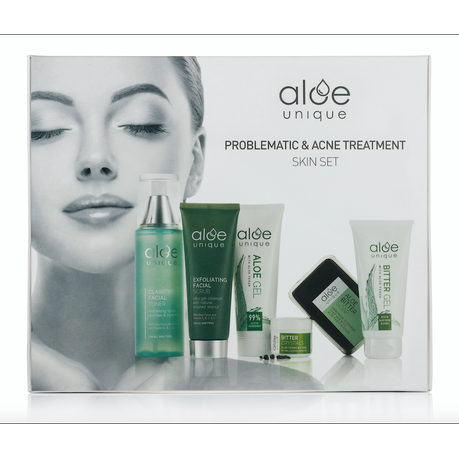 Aloe Unique Problematic & Acne Treatment Skin Set Gift