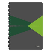 Load image into Gallery viewer, Leitz: A4 Ruled Office N/book Wire Bound - Green

