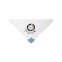 Load image into Gallery viewer, Baby Lion 2 Pack Bandana Teether Bib
