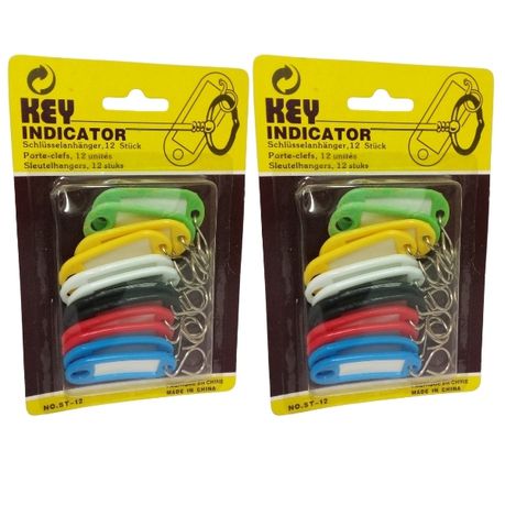 SourceDirect - Key Tags / Key Rings - Pack of 2 (24 Piece in Total) Buy Online in Zimbabwe thedailysale.shop