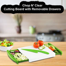 Load image into Gallery viewer, Chop N&#39; Clear Cutting Board
