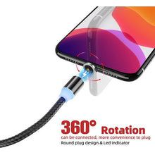 Load image into Gallery viewer, GNH - 3 in 1 Magnetic USB Fast Charging Cable Type C / Micro USB / Lightning
