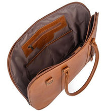 Load image into Gallery viewer, Mally Bags Ladies Laptop Bag in Toffee
