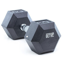 Load image into Gallery viewer, GetUp Hex Rubber Dumbbell - 15kg
