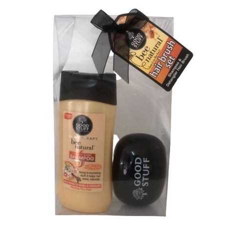 Shampoo and Detanglar Brush Gift Set