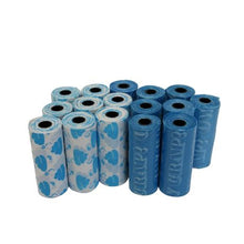 Load image into Gallery viewer, Biodegradable Doggy Bags 240 Pieces - Blue
