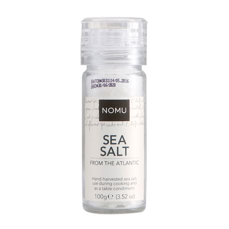 NOMU Sea Salt Grinder 100g Buy Online in Zimbabwe thedailysale.shop