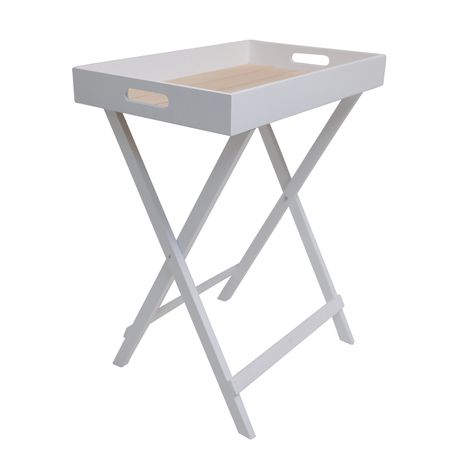 HouzeComfort Foldable Butler’s Tray Side Table and Folding Serving Tray Buy Online in Zimbabwe thedailysale.shop