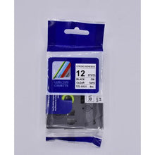 Load image into Gallery viewer, TZ-231 Brother Label Tape Cartridge 12mm-Laminated Black On White-Pack Of 4
