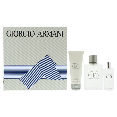 Giorgio Armani Acqua Di Gio Pour Homme EDT Gift Set (Parallel Import) Buy Online in Zimbabwe thedailysale.shop