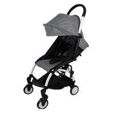 Load image into Gallery viewer, Baby Links Travel Pram with Bottle Holder and Shoulder Strap, Flight Friendly
