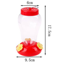Load image into Gallery viewer, Pet Bird Water Feeder Bottle Hanging Hummingbird Red
