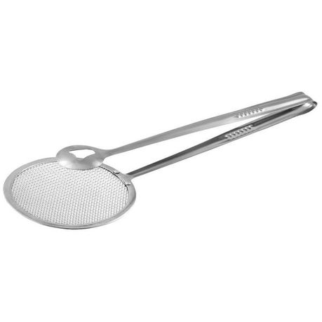 Stainless Steel Strainer Tongs Buy Online in Zimbabwe thedailysale.shop
