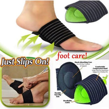 Load image into Gallery viewer, 1 Pair Strutz Cushioned Arch Foot Support Decrease Plantar Fasciitis Pain

