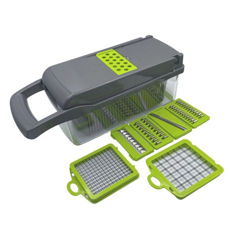 Multifunctional Vegetable Slicer and Grater with Blades and Cutters Buy Online in Zimbabwe thedailysale.shop