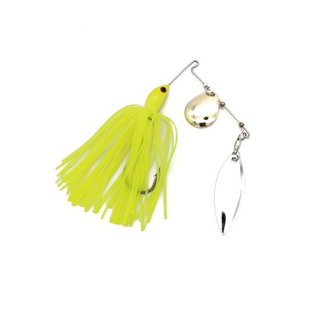Bass Hunter 3/8oz Fishing Spinner Bait - Chartreuse