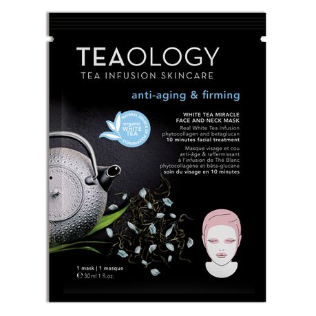 Teaology White Tea Miracle Face and Neck Mask 30ml Buy Online in Zimbabwe thedailysale.shop