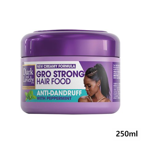 Dark and Lovely Gro Strong Anti-Dandruff Hairfood - 250ml Buy Online in Zimbabwe thedailysale.shop