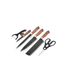 Load image into Gallery viewer, 6 Pieces Non-Stick Kitchen Knife Set 1B-49
