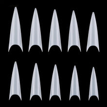 Load image into Gallery viewer, XXL Stiletto Nail tips - 100 Pieces
