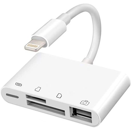 4 in 1 Lightning to USB Camera Card Adapter by superb Buy Online in Zimbabwe thedailysale.shop