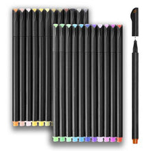 Load image into Gallery viewer, Oribibi - Fine Point Pens / Fine Tip Pen Set / Fineliners (24 pens, .4mm)
