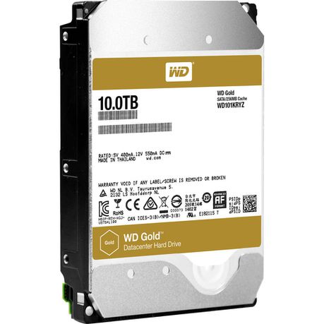 WD Gold 10TB 7200RPM 256MB Cache 3.5 Buy Online in Zimbabwe thedailysale.shop