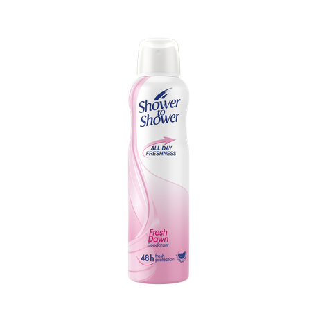 Shower to Shower Deodorant 150ml Fresh Dawn Buy Online in Zimbabwe thedailysale.shop