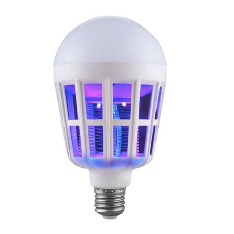 2-in-1 Mosquito Killer LED Bulb & Lamp 9W E27 Buy Online in Zimbabwe thedailysale.shop