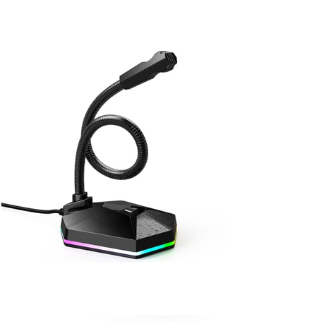 HXSJ TSP201 Wired Noise Reduction Computer Microphone - Black Buy Online in Zimbabwe thedailysale.shop