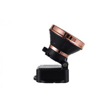 Load image into Gallery viewer, Rechargeable Gold Head Light 3W with 1200 mAh Battery + Headstrap &amp; Charger
