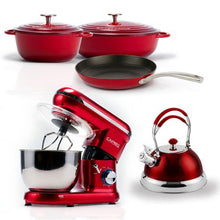 Load image into Gallery viewer, Capri 5PC Red Kitchen Combo
