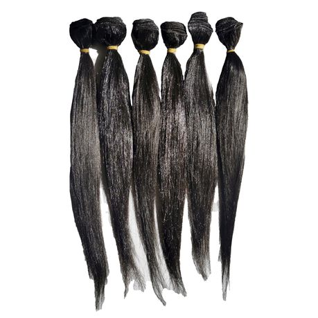 100% Human Hair Long Straight 16 Inch Extension Pack Nature Black 2# Buy Online in Zimbabwe thedailysale.shop