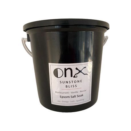 OnX Sunstone Bliss Scented Epsom Salt Soak - 1Kg Buy Online in Zimbabwe thedailysale.shop