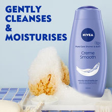 Load image into Gallery viewer, NIVEA irresistibly smooth shower cream / body wash - 6 x 500ml
