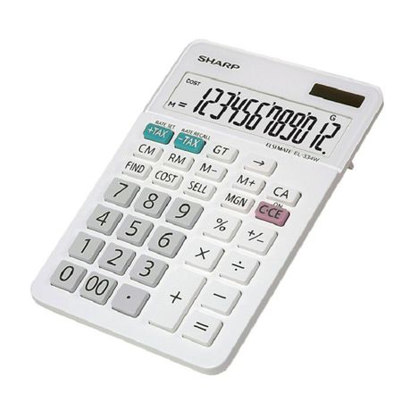 Sharp EL-334 Mini Desk Calculator Buy Online in Zimbabwe thedailysale.shop