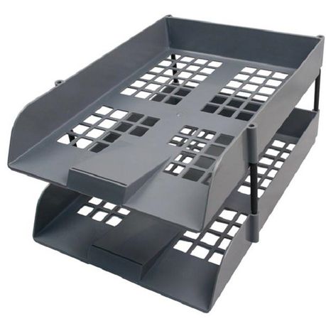 NEXX Letter Tray 2'S + Set Riser (Grey) Buy Online in Zimbabwe thedailysale.shop