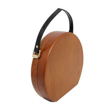 Load image into Gallery viewer, Blackcherry Top Handle Clutch-Tan
