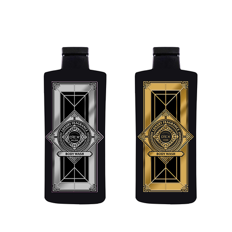 Dex Luxury Fragrance Body Wash - Oud and Musk - 2 x 500ml