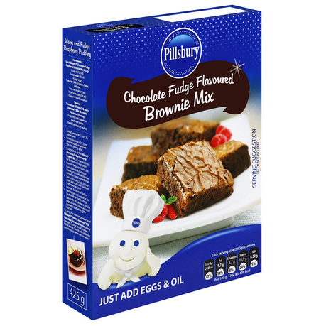 Pillsbury - Chocolate Fudge Flavoured Brownie Mix 425g Buy Online in Zimbabwe thedailysale.shop