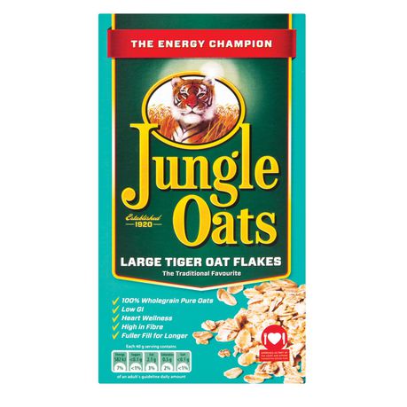 Jungle Oats Large Tiger Oat Flakes 1kg Buy Online in Zimbabwe thedailysale.shop