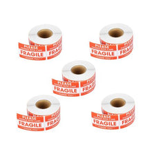 Load image into Gallery viewer, 5 Roll Fragile Sticker(FGS-51-76-500x5)

