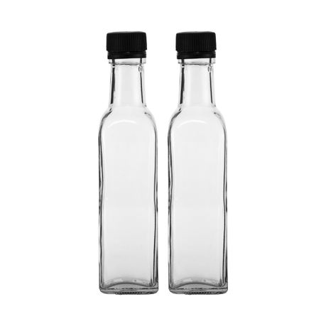 Consol - 250ml Sqaure Oil & Vinegar bottle - 2 Pack
