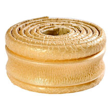 Load image into Gallery viewer, 3D Peel &amp; Stick Water Proof PE Foam - Plain Golden Cornice (3 Pieces)
