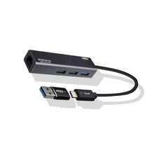 Load image into Gallery viewer, Intopic HBC-580 USB3.1 &amp; RJ45 Aluminum Hub
