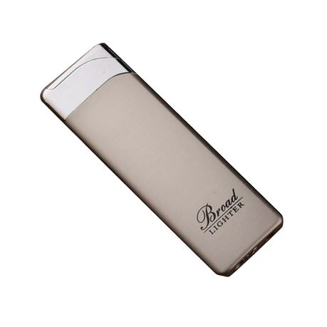 Ultra Broad Brushed Silver Lighter Buy Online in Zimbabwe thedailysale.shop
